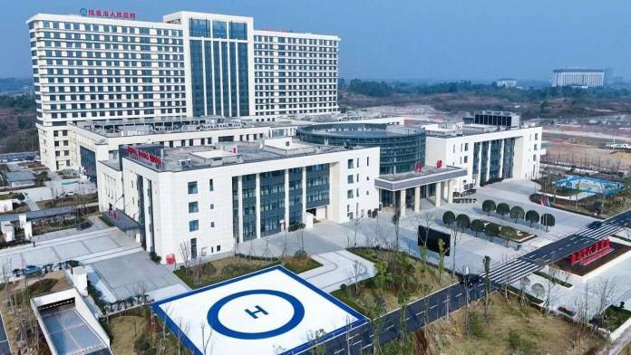 我司顺利完成隆昌市人民医院西区医院消防工程项目验收